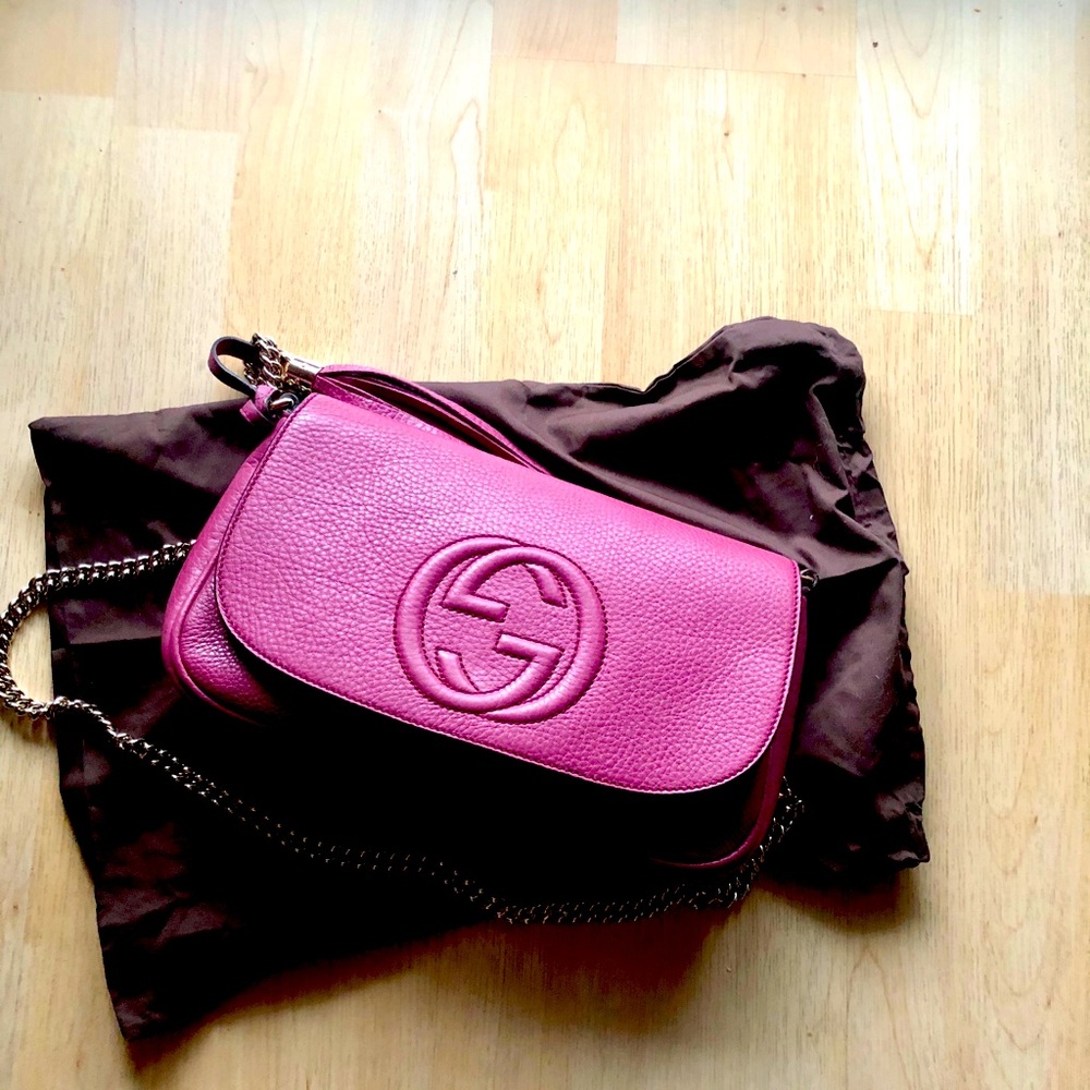 Authentic Gucci medium Soho bag -Listed Twice for exposure